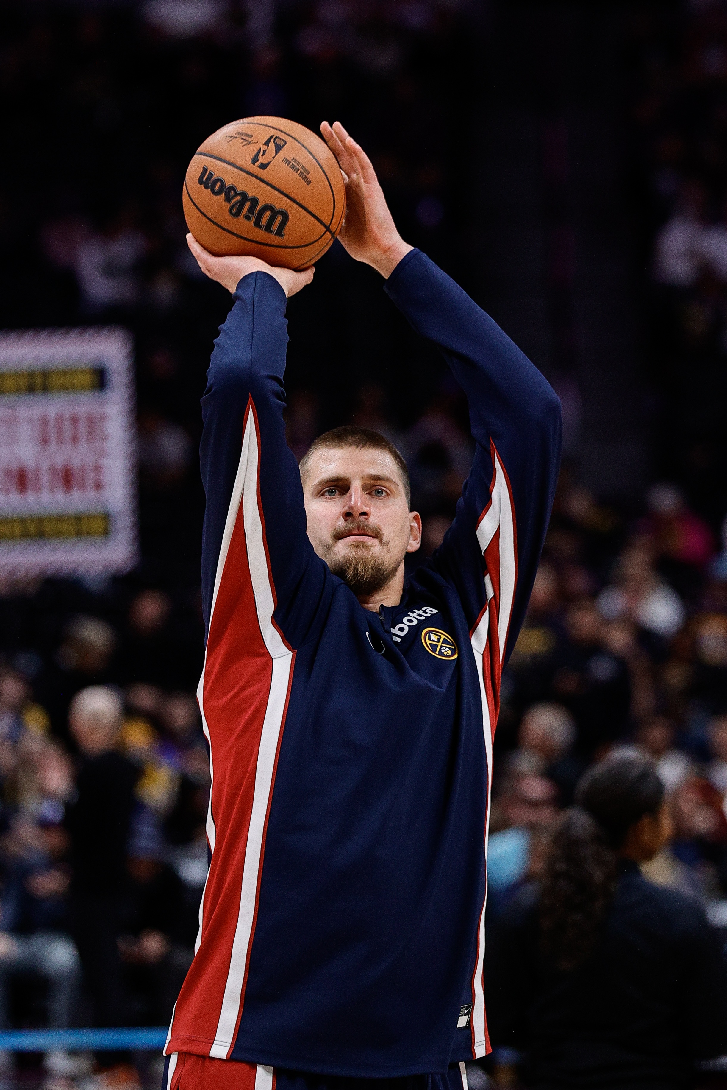 约基奇本赛季三项命中率67.2%+42.6%+87.5% 皆创生涯新高